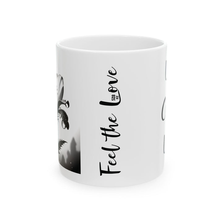 Monkshood Flower Ceramic Mug