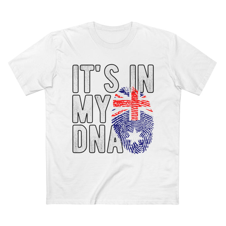 Australia Flag Fingerprint Tee — "It’s in My DNA"  Tee