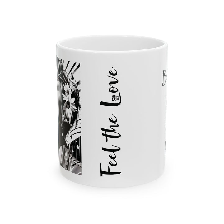 Believe in Your Own Power Female Singer Ceramic Mug