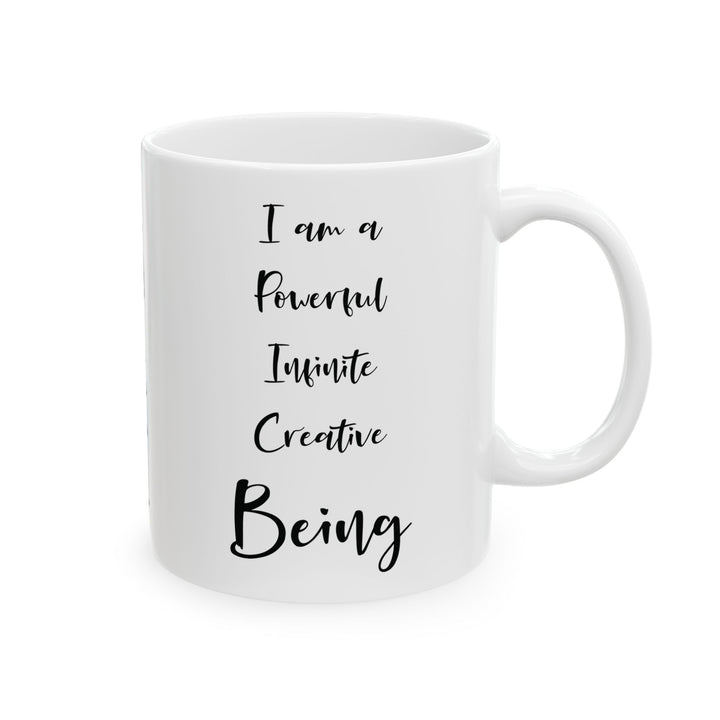 Meditative Powerful Infinite Creator Being Mug