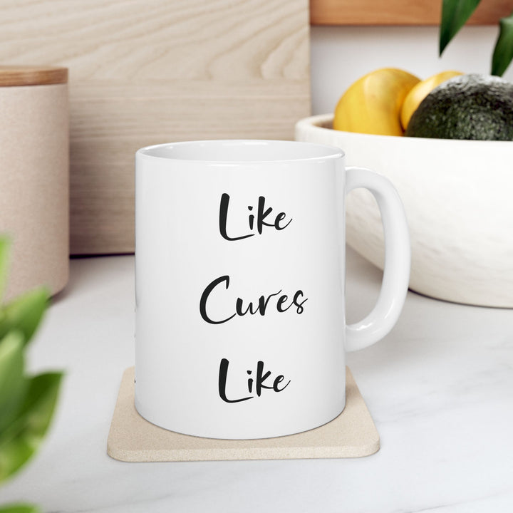 Monkshood Flower Ceramic Mug