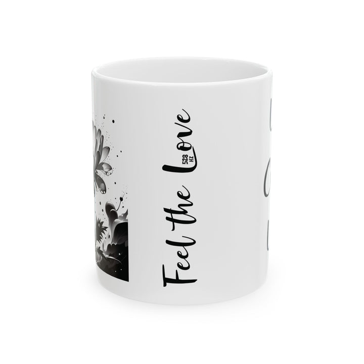 Marigold Flower Ceramic Mug