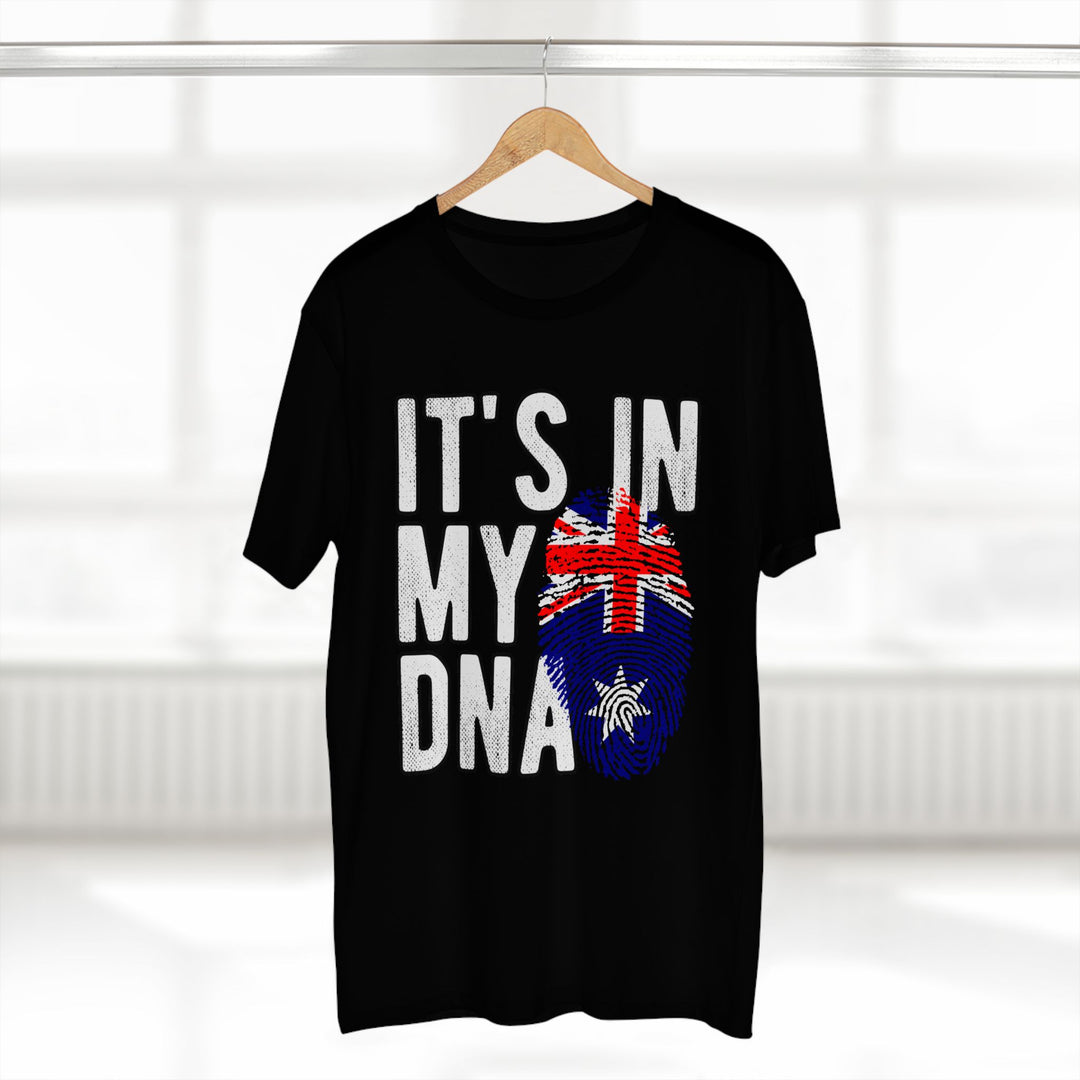 Australia Flag Fingerprint Tee — "It’s in My DNA"  Tee