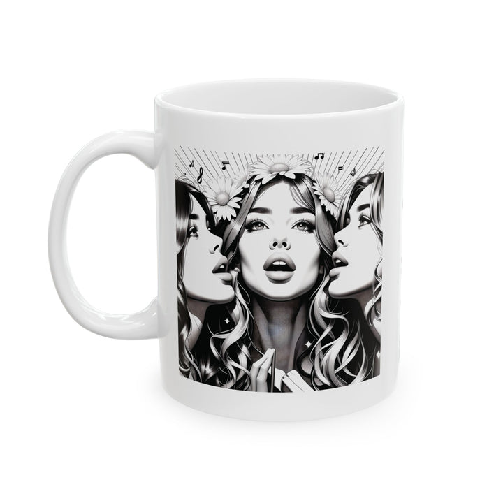 Music Free Your Soul Girls - Ceramic Mug