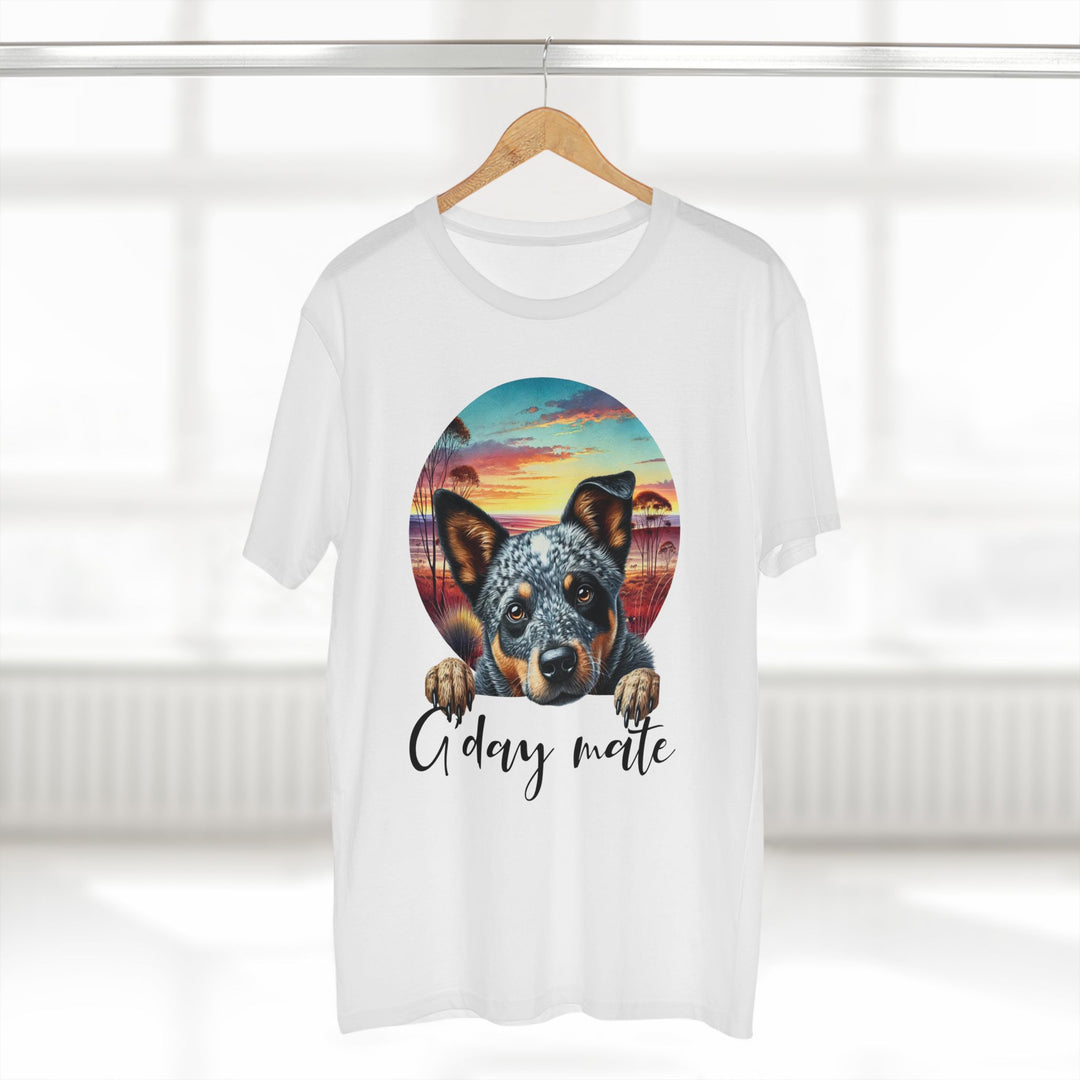 Aussie Blue Heeler T‑Shirt — "G'day Mate" Australian Outback