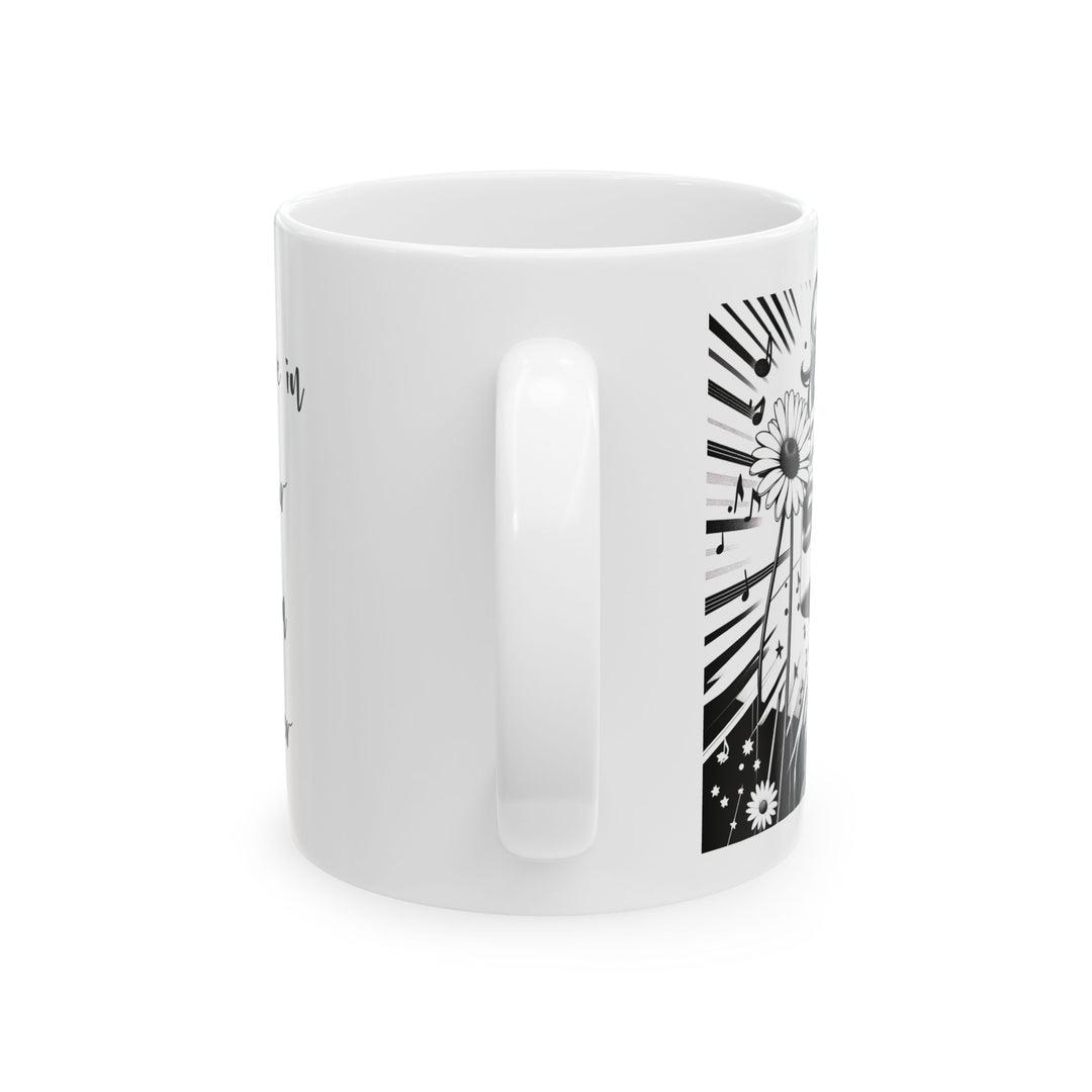Believe in Your Own Power Female Singer Ceramic Mug