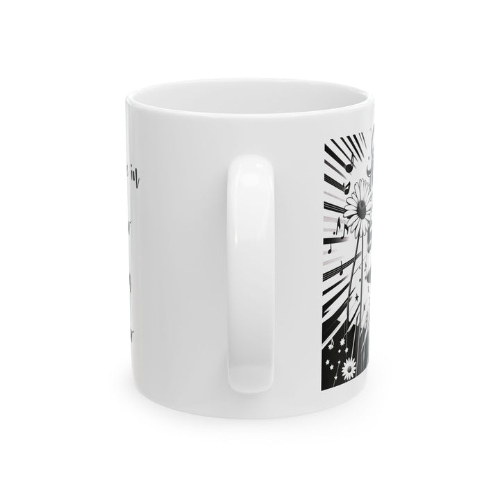Believe in Your Own Power Female Singer Ceramic Mug