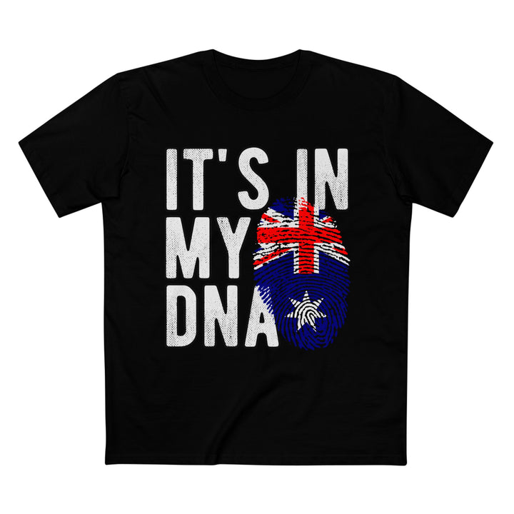 Australia Flag Fingerprint Tee — "It’s in My DNA"  Tee
