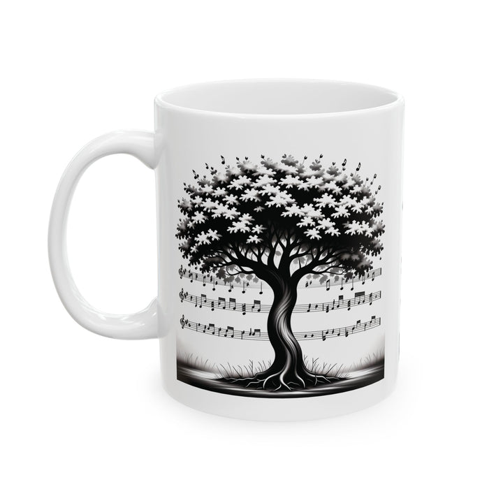 Music Free Your Soul Tree - Ceramic Mug