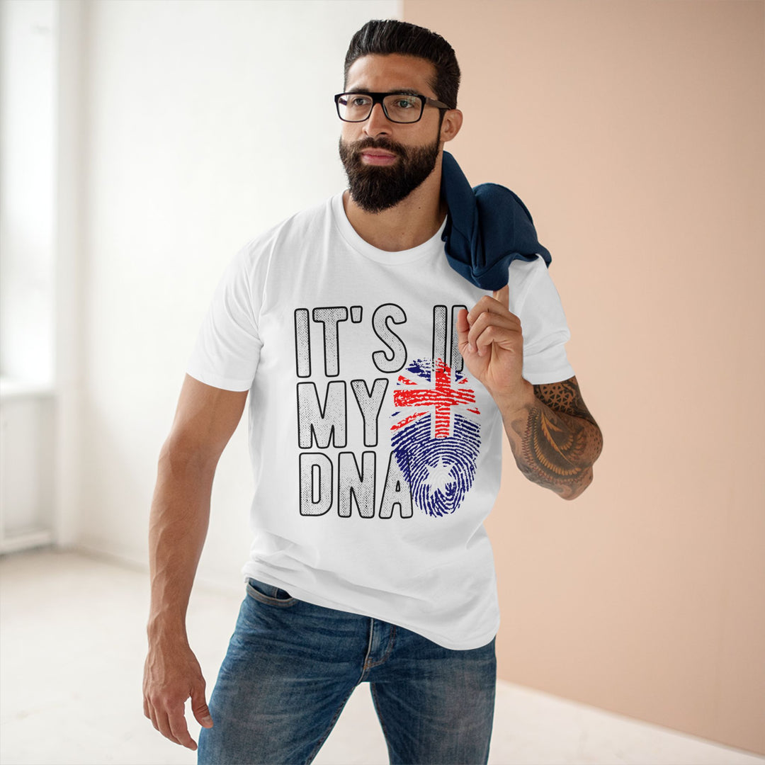 Australia Flag Fingerprint Tee — "It’s in My DNA"  Tee